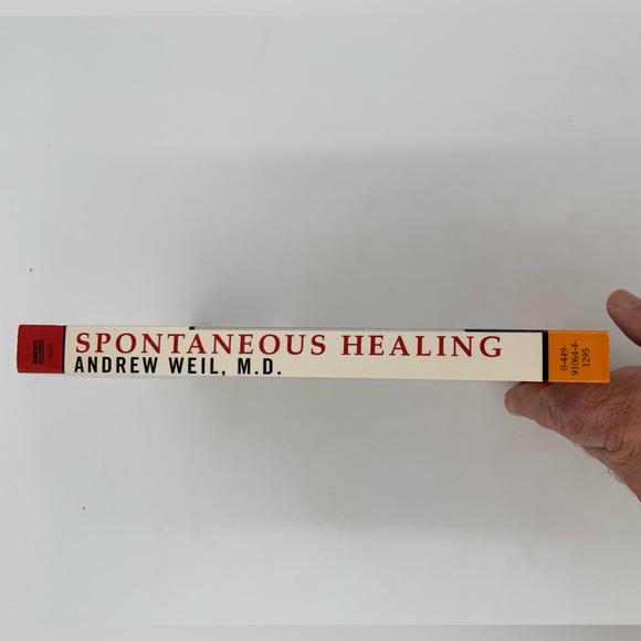 🌹New List🌹NWT Spontaneous Healing - book by Andrew Weil, M.D. -#1 NYT Bestseller - Picture 2 of 3
